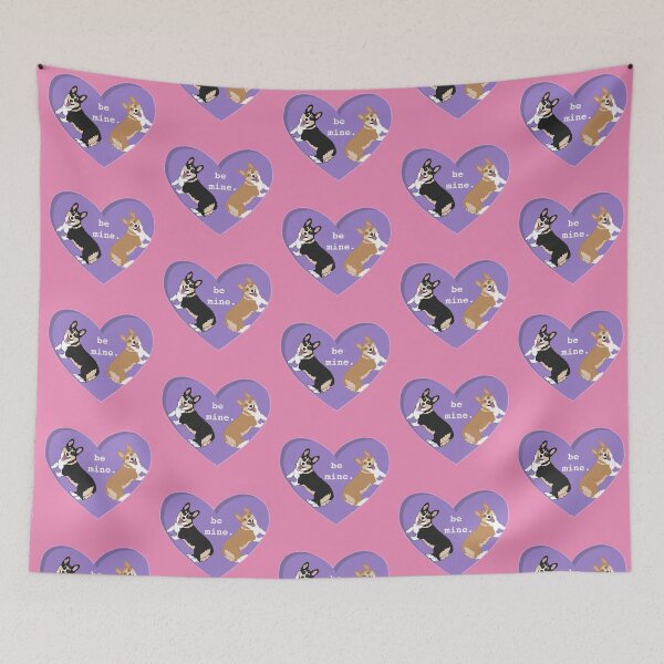 Item preview, Valentines Day Corgi Pattern  designed and sold by KantstandyaC.