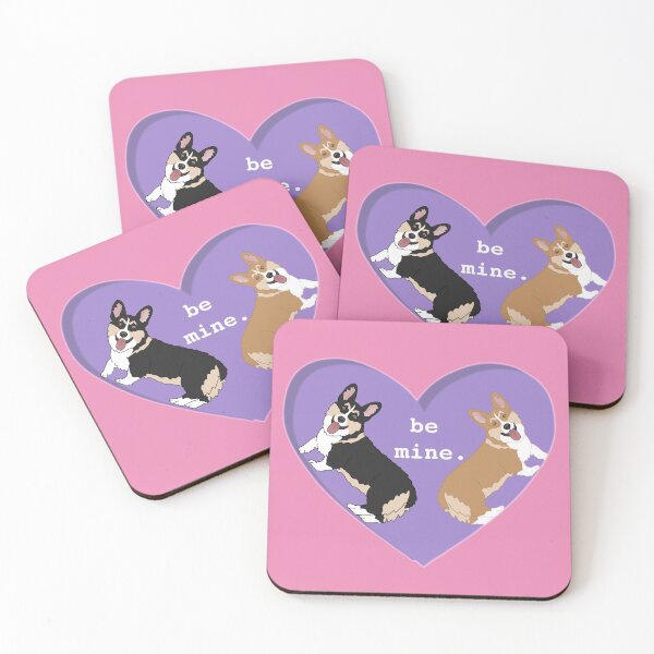 Item preview, Valentines Day Corgi Pattern  designed and sold by KantstandyaC.