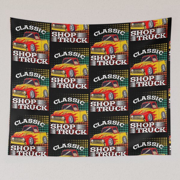 Item preview, Classic Pickup Truck Customized Vintage Shop Truck Street Rod designed and sold by CharJens.