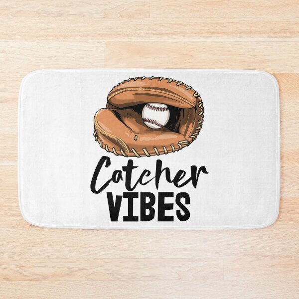 Item preview, Catcher Vibes Baseball designed and sold by Bendthetrend.