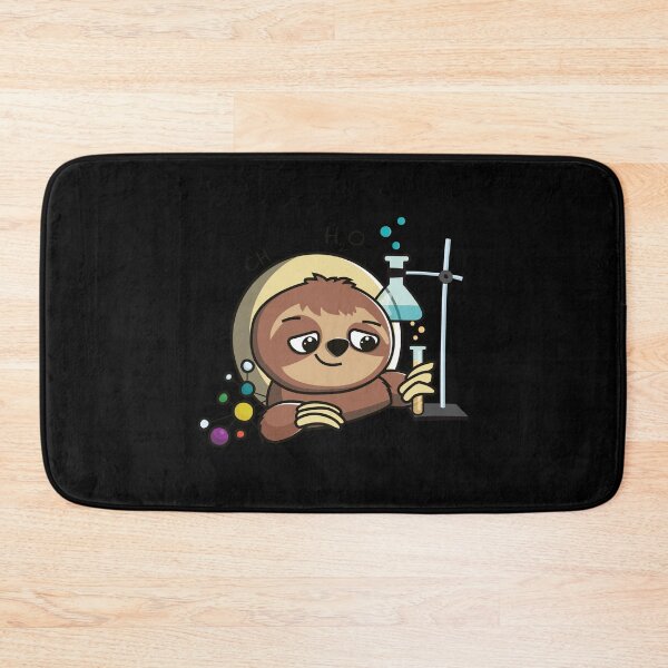 Item preview, Cute Chemistry Sloth Science Gift print designed and sold by theodoros20.
