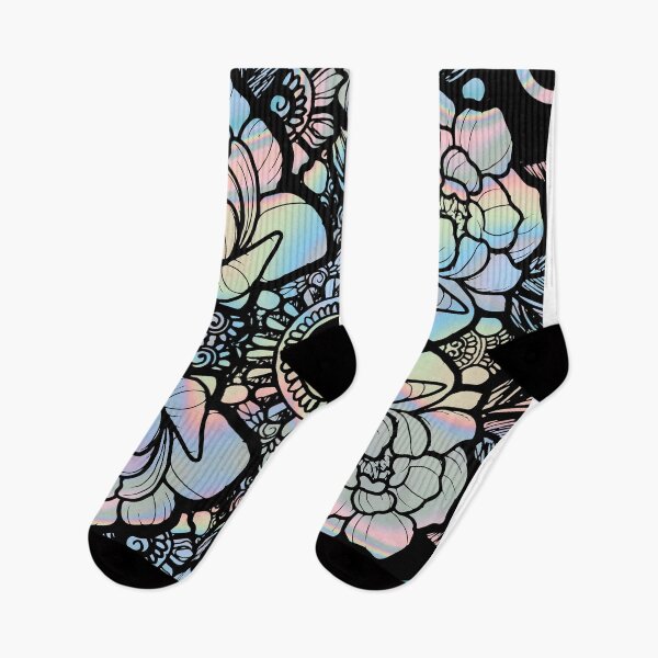 Item preview, Flower seamless pattern 1-holographic 1 designed and sold by Shazmina  Shariffdeen.