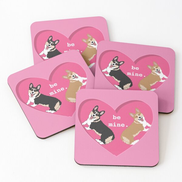 Item preview, Valentines Day Corgi Pattern  designed and sold by KantstandyaC.