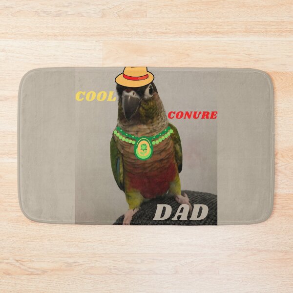 Item preview, Cool Conure Dad | Green Cheek Conure design Small Parrot | Parakeet | Parrot lover designed and sold by TatianaLG.