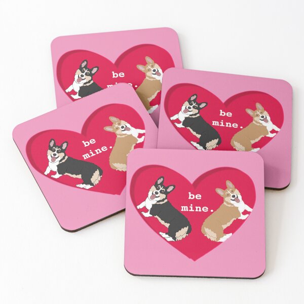 Item preview, Valentines Day Corgi Pattern  designed and sold by KantstandyaC.