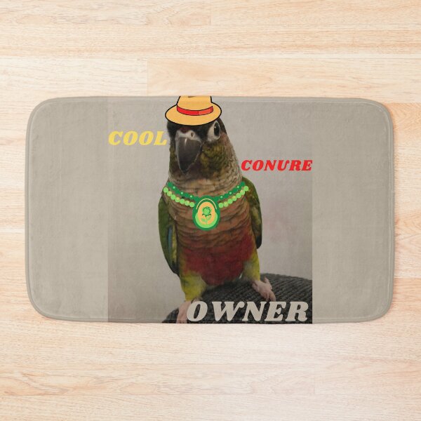 Item preview, Cool Conure Owner | Green Cheek Conure design Small Parrot | Parakeet | Parrot lover designed and sold by TatianaLG.