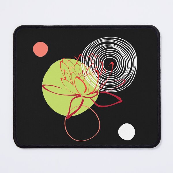 Item preview, Abstract lotus flower designed and sold by Paint84.