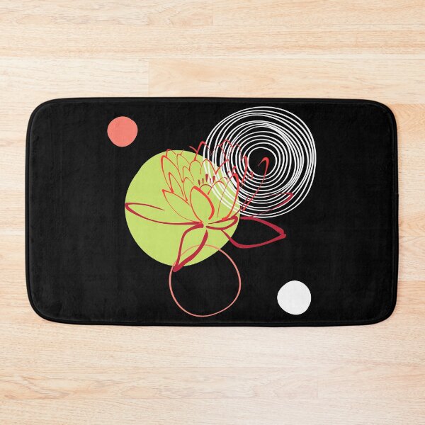Item preview, Abstract lotus flower designed and sold by Paint84.