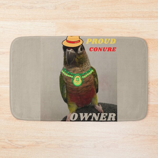 Item preview, Proud Conure Owner | Green Cheek Conure design Small Parrot | Parakeet | Parrot lover designed and sold by TatianaLG.