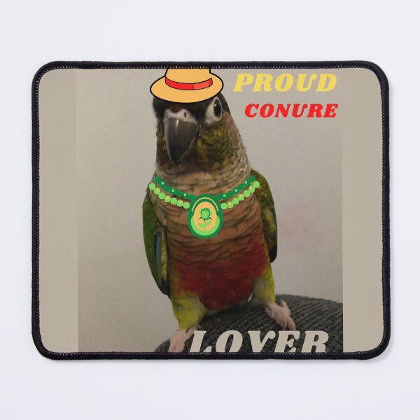 Item preview, Proud Conure Lover | Green Cheek Conure design Small Parrot | Parakeet | Parrot lover designed and sold by TatianaLG.