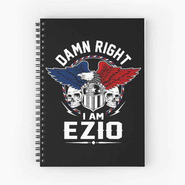 Item preview, Ezio Name T Shirt - Damn Right I Am Ezio Gift Item Tee designed and sold by nauglesamatha.