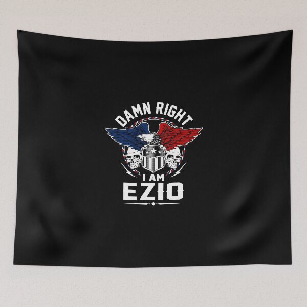 Item preview, Ezio Name T Shirt - Damn Right I Am Ezio Gift Item Tee designed and sold by nauglesamatha.