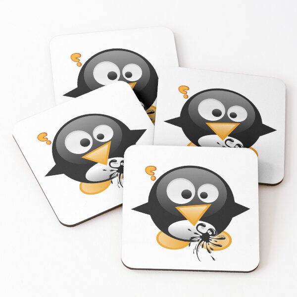 Item preview, Surprised penquin designed and sold by Polla-Shirt.