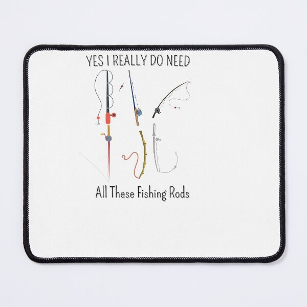 Item preview, Yes I Really Do Need All These Fishing Rods Classic T-shirt  designed and sold by Ryn2020.