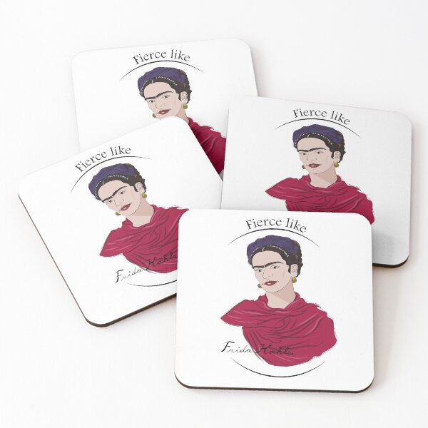 Item preview, Fierce like Frida designed and sold by LineIsMore.