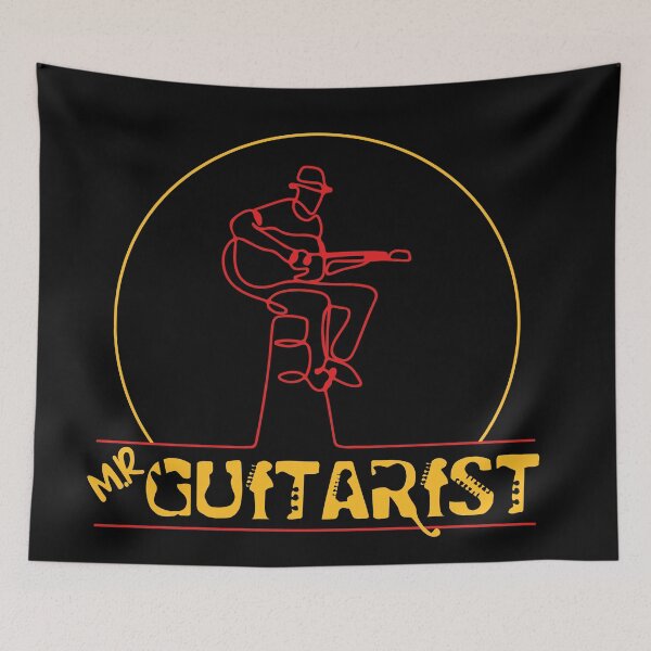 Item preview, MR GUITARIST - Mens Musician designed and sold by adlook.