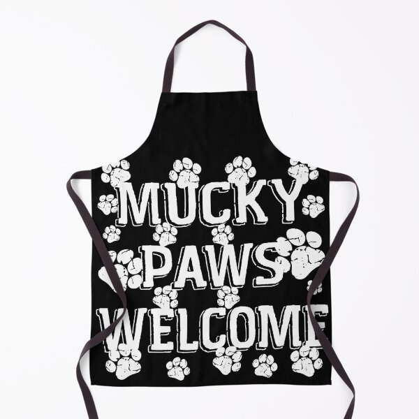 Item preview, Mucky Paws Welcome designed and sold by CoolYule.