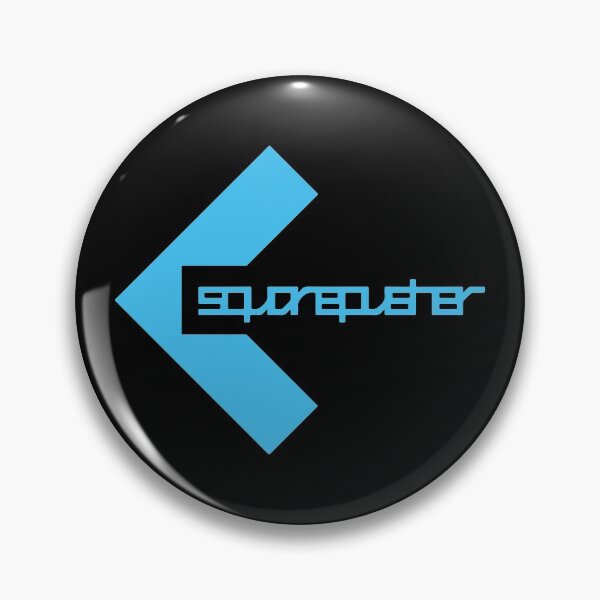 Item preview, Square Pusher Logo Aqua designed and sold by Joe-byron.