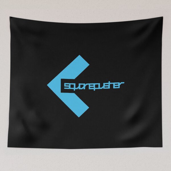 Item preview, Square Pusher Logo Aqua designed and sold by Joe-byron.