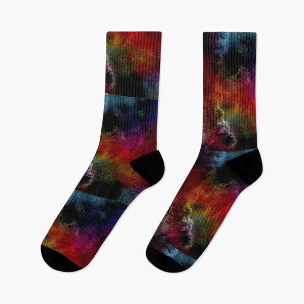 Item preview, Colorful Multi Colored Socks 4 Ur fEEtZies! Painted look #fEEtZies designed and sold by fEEtzies2.