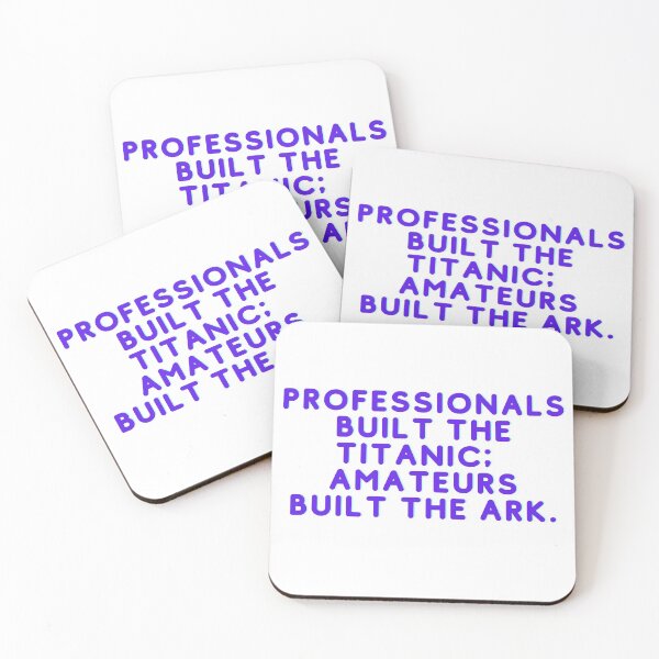 Item preview, Professionals Built the Titanic designed and sold by redbugdesigns.