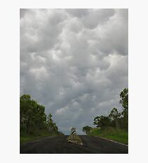 Keep Left Photographic Print