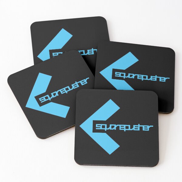 Item preview, Square Pusher Logo Aqua designed and sold by Joe-byron.