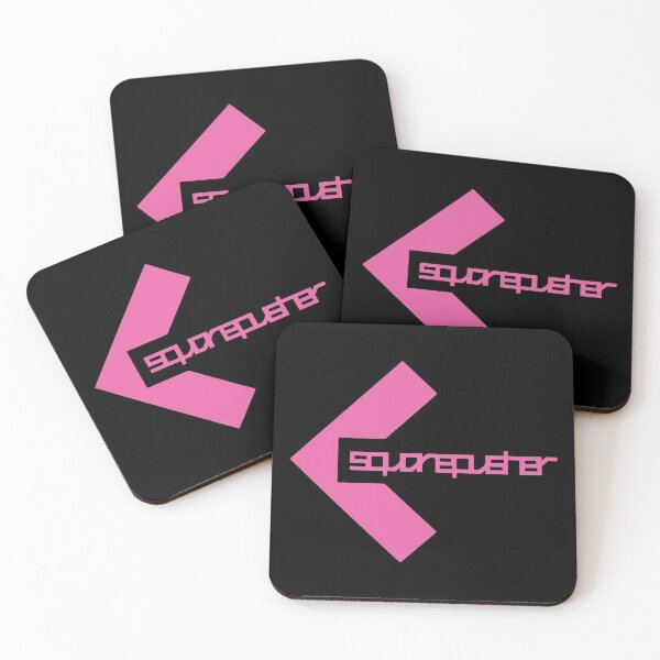 Item preview, Square Pusher Logo Pink designed and sold by Joe-byron.