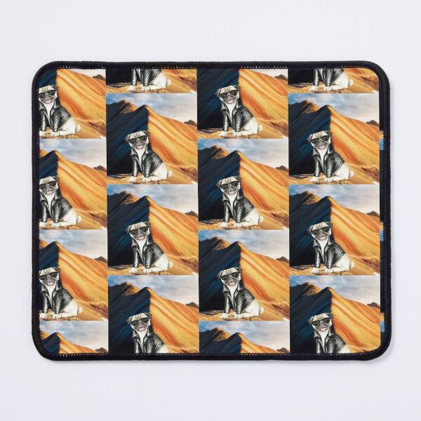 Item preview, Happy Pug In The Mountains designed and sold by ManifestoDesign.
