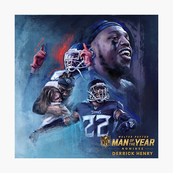 Official licensed Gear Nfl Tennessee Titans Derrick Henry Navy Player T- Shirt, hoodie, sweater, long sleeve and tank top