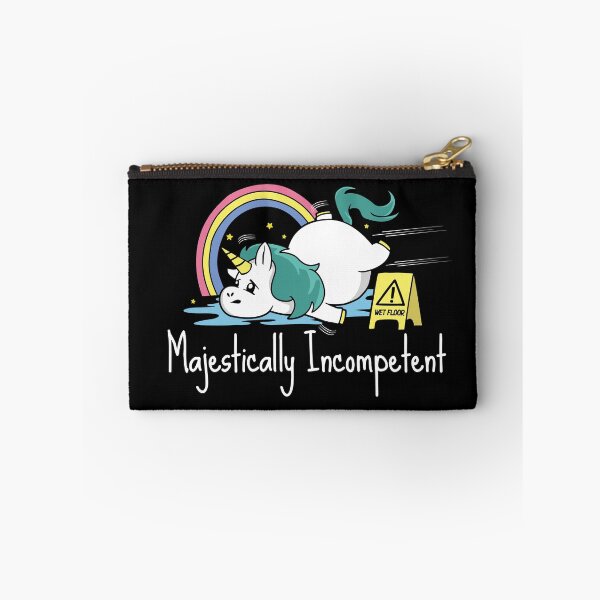 Item preview, Majestically Incompetent Funny Unicorn designed and sold by Nerd Shizzle.