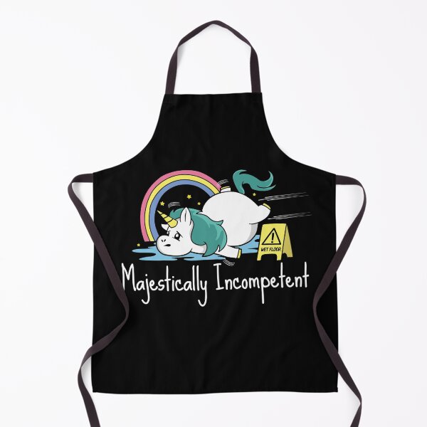 Item preview, Majestically Incompetent Funny Unicorn designed and sold by Nerd Shizzle.