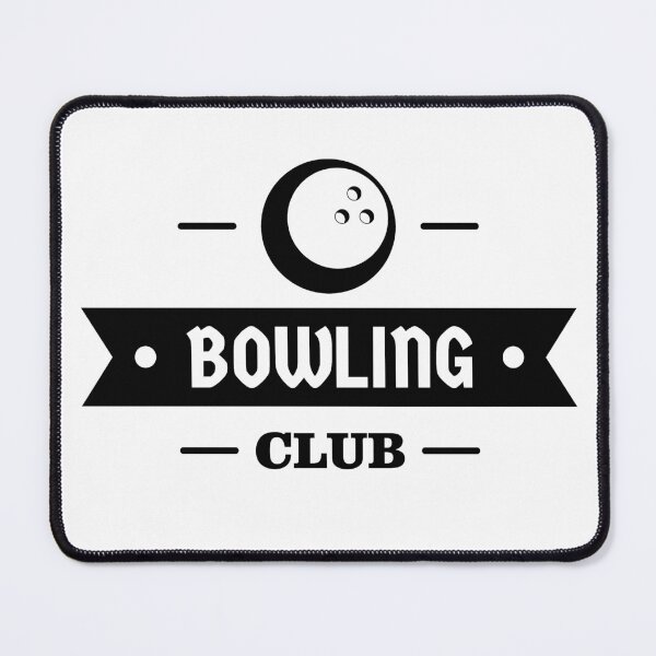 Item preview, Bowling  Club 2.0 in Black  designed and sold by patsyrosedesign.