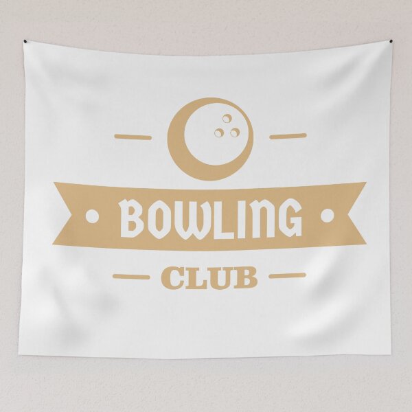 Item preview, Bowling Club Gold logo designed and sold by patsyrosedesign.