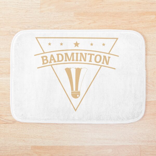 Item preview, Badmitton Club Gold logo designed and sold by patsyrosedesign.