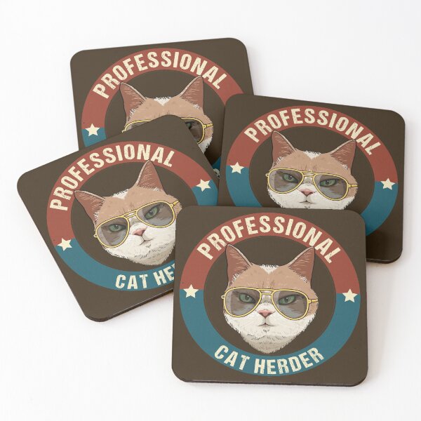 Item preview, Professional Cat Herder designed and sold by nookworker.