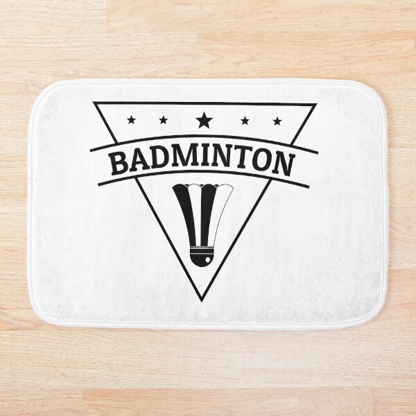 Item preview, Badmitton Club 2.0 Black logo designed and sold by patsyrosedesign.