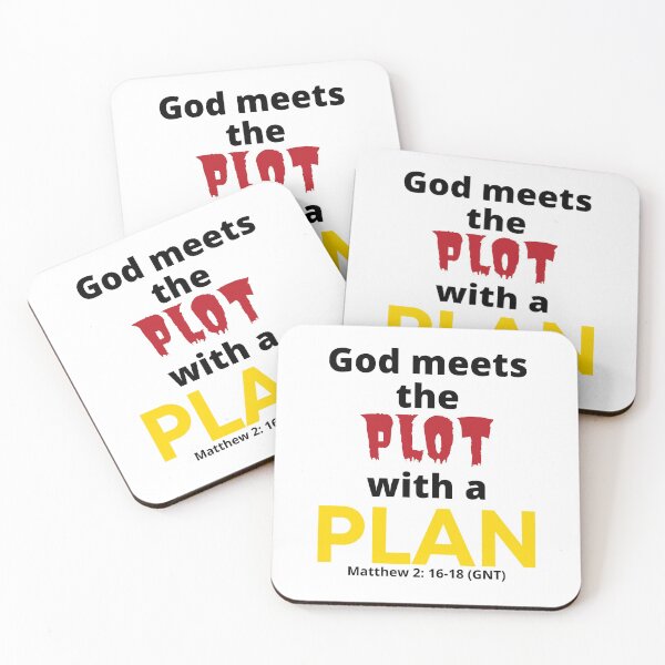 Item preview, God meets the PLOT with a PLAN designed and sold by TheFieldClt.