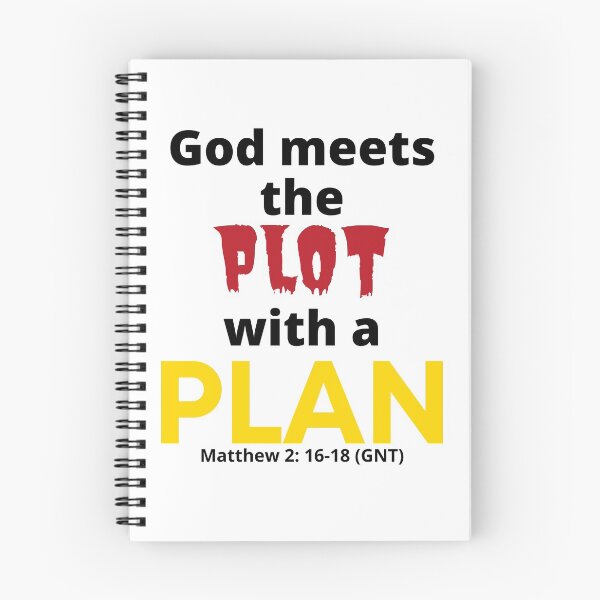 Item preview, God meets the PLOT with a PLAN designed and sold by TheFieldClt.