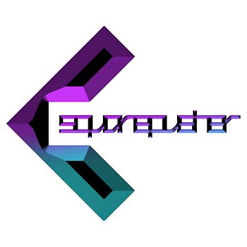 Square Pusher Logo Metallic