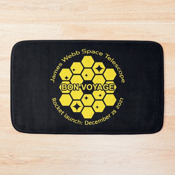 Item preview, JWST space telescope launch bon voyage designed and sold by SolidEarthArt.