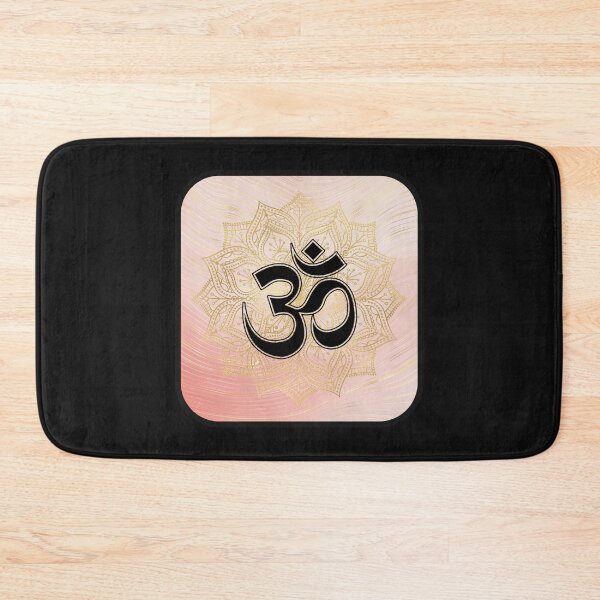 Item preview, Pink OM Mandala Art designed and sold by ThatMandalaShop.