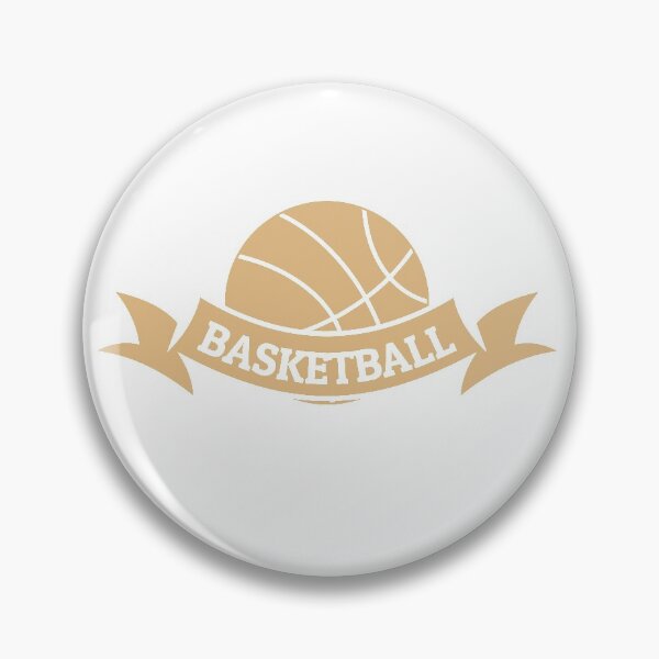 Item preview, Logotipo de oro del club de baloncesto designed and sold by patsyrosedesign.