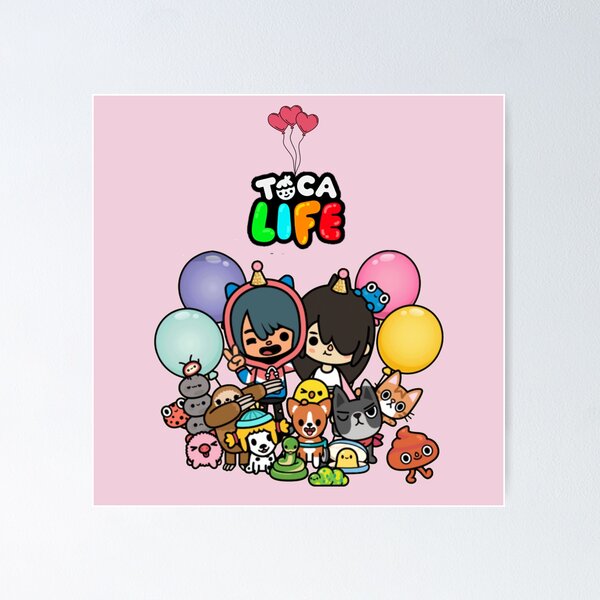 Toca Boca Character - Tocaboca Mara Cute Poster for Sale by mazoria