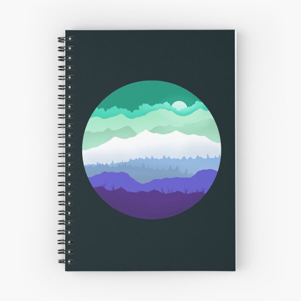Item preview, Subtle Gay MLM Pride Mountainsape  designed and sold by AmethystArtwork.