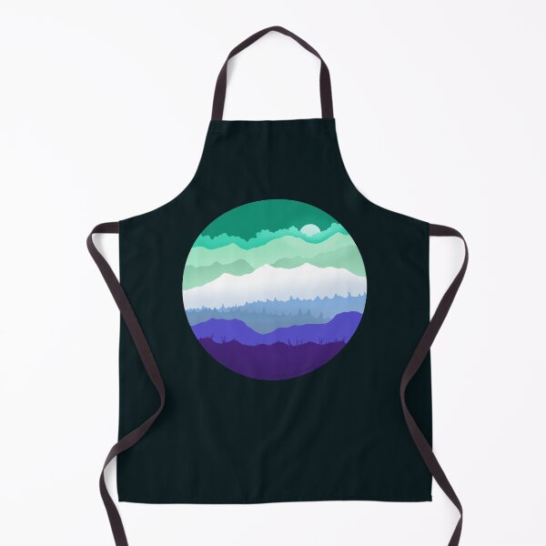 Item preview, Subtle Gay MLM Pride Mountainsape  designed and sold by AmethystArtwork.