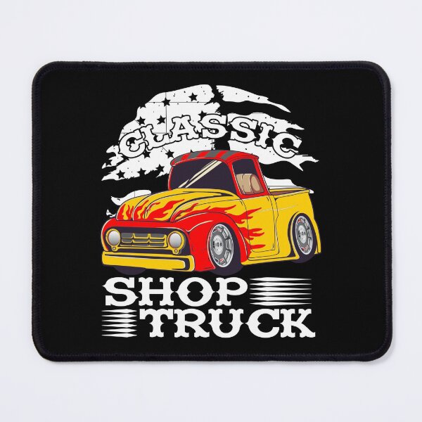 Item preview, Classic Pickup Truck Customized Vintage Shop Truck Street Rod Flag designed and sold by CharJens.