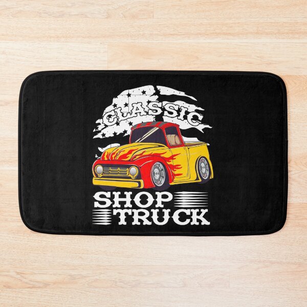 Item preview, Classic Pickup Truck Customized Vintage Shop Truck Street Rod Flag designed and sold by CharJens.