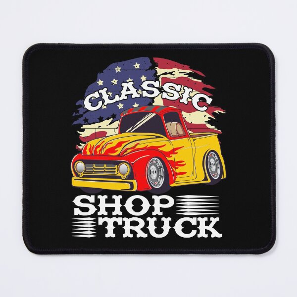 Item preview, Classic Pickup Truck Customized Vintage Shop Truck Street Rod Flag designed and sold by CharJens.