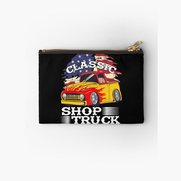 Item preview, Classic Pickup Truck Customized Vintage Shop Truck Street Rod Flag designed and sold by CharJens.